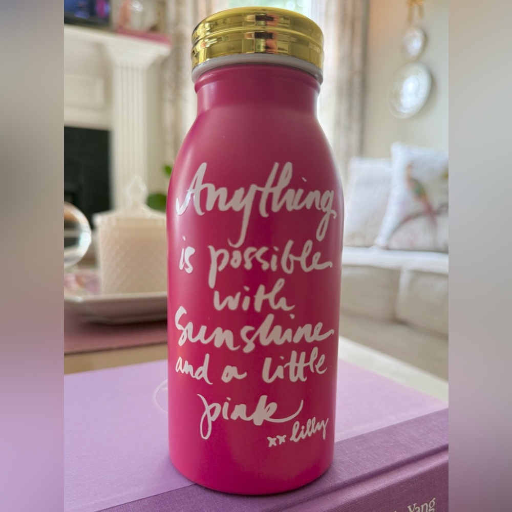 Lilly Pulitzer water bottle - new without tags!